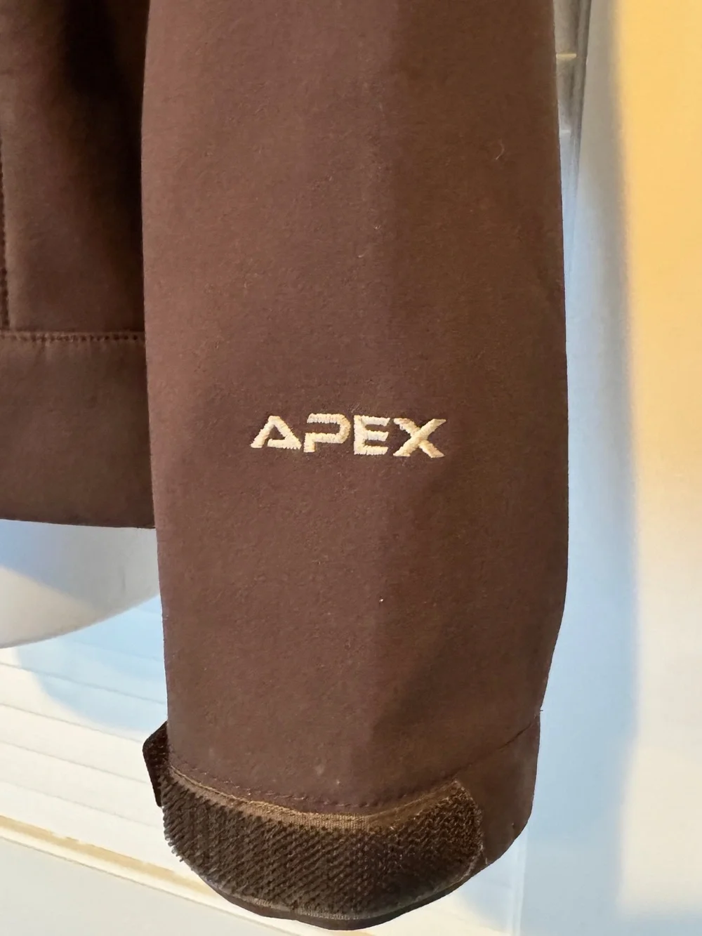 The North Face Men’s Apex Softshell Jacket Brown Size Large